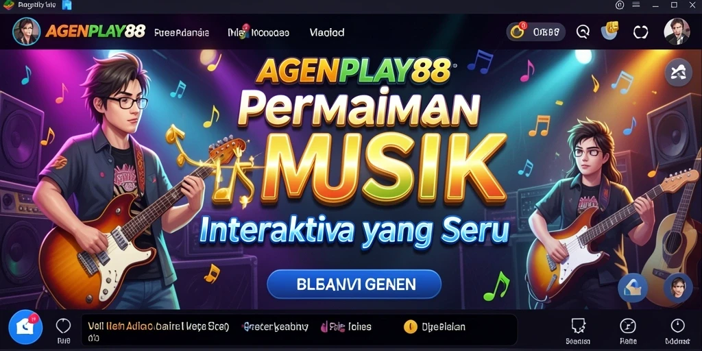 Tampilan gameplay AGENPLAY88 yang penuh warna dan interaktif.