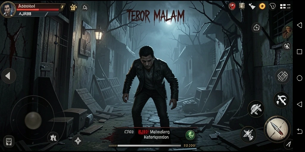 Gameplay menegangkan dalam AJR88 yang menghantui malam Anda.