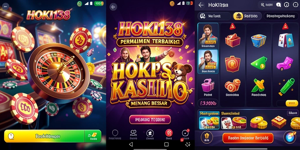 Tampilan gameplay HOKI138 yang mendebarkan dan interaktif.