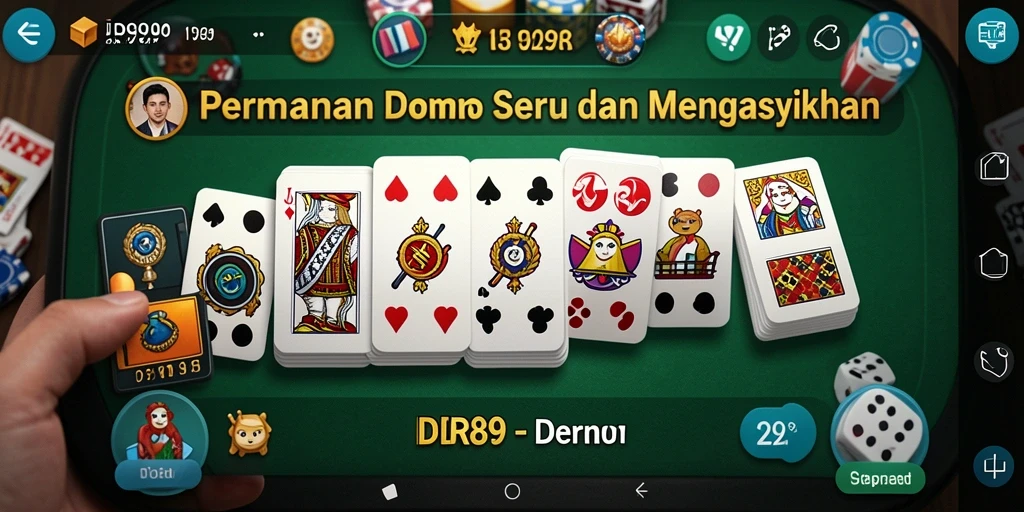 Tangkapan layar gameplay IDR89 menunjukkan keseruan bermain Domino secara langsung.