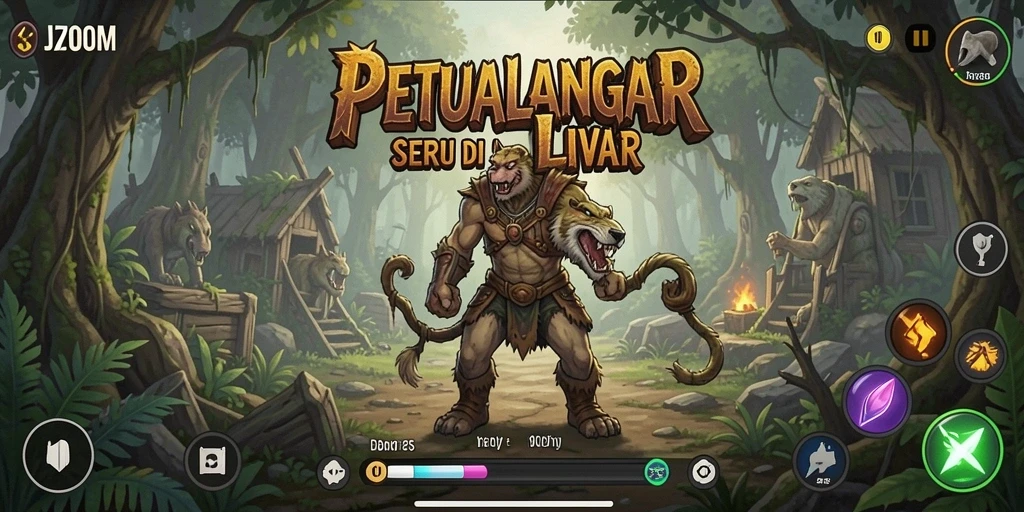 Tampilan menakjubkan dari gameplay J200M yang penuh petualangan.