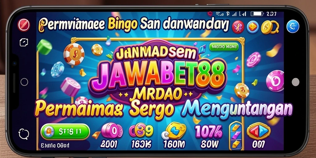 Tampilan menakjubkan dari gameplay Bingo di JAWABET88.