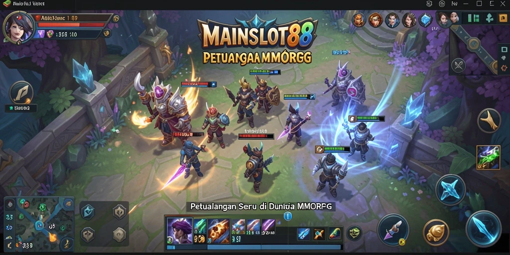 Screenshot aksi seru dalam gameplay MAINSLOT88 yang memukau.