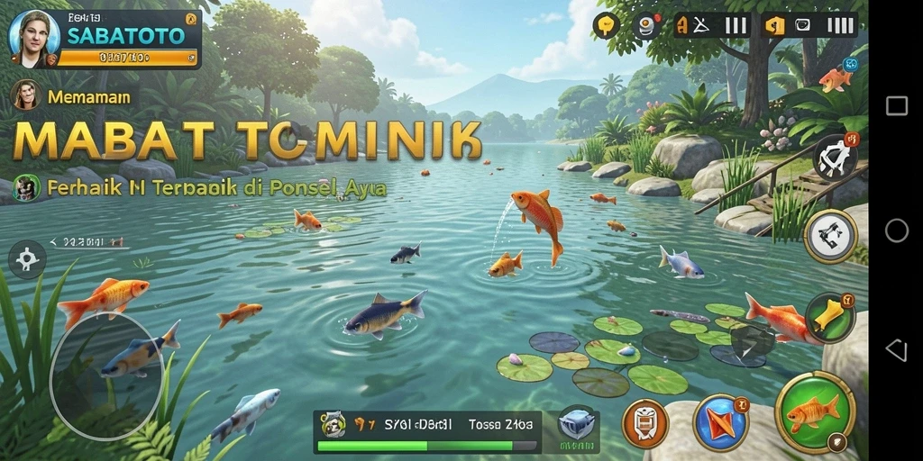 Tangkapan ikan yang luar biasa dalam gameplay SABATOTO.