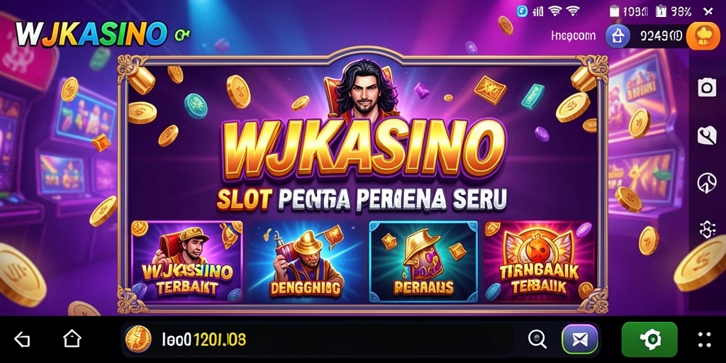 Screenshot gameplay Slot WJKASINO menampilkan pengalaman bermain yang seru.